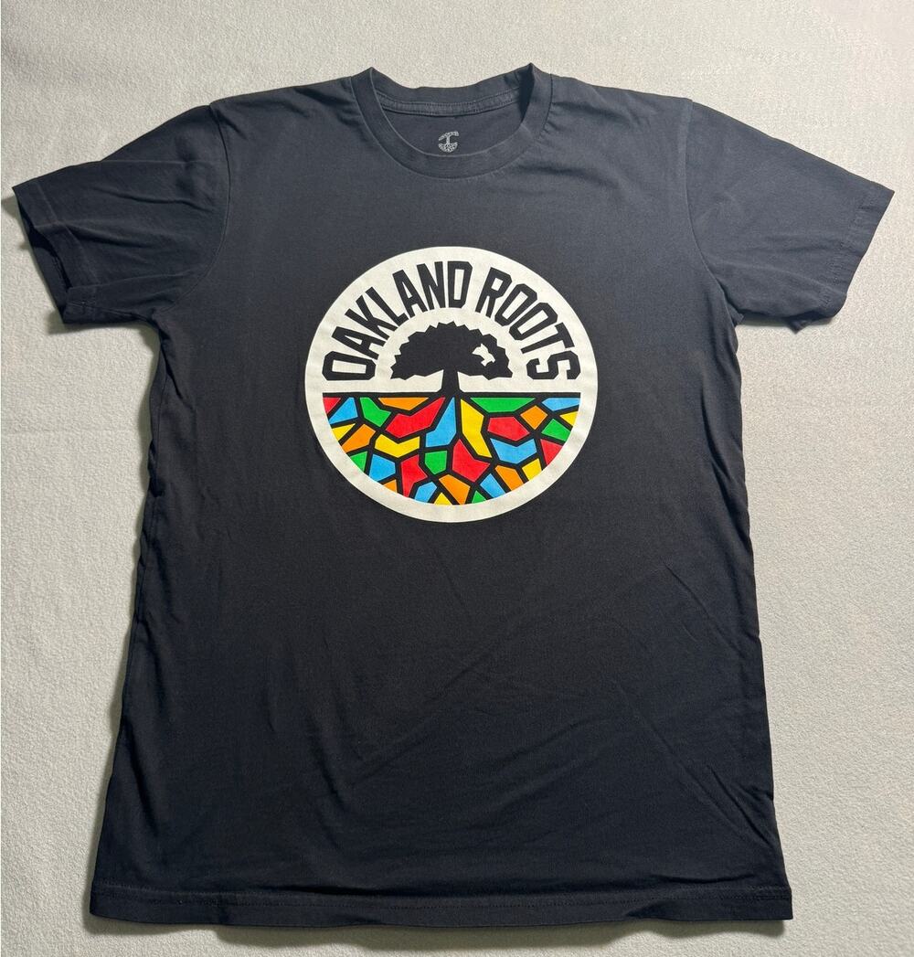 Oaklandish Oakland Roots Logo T-Shirt 510 Size Small